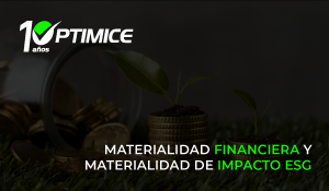 Materialidad financiera y materialidad de impacto ESG