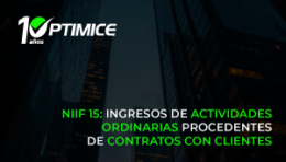 NIIF 15: Ingresos de Actividades Ordinarias procedentes de contratos con clientes